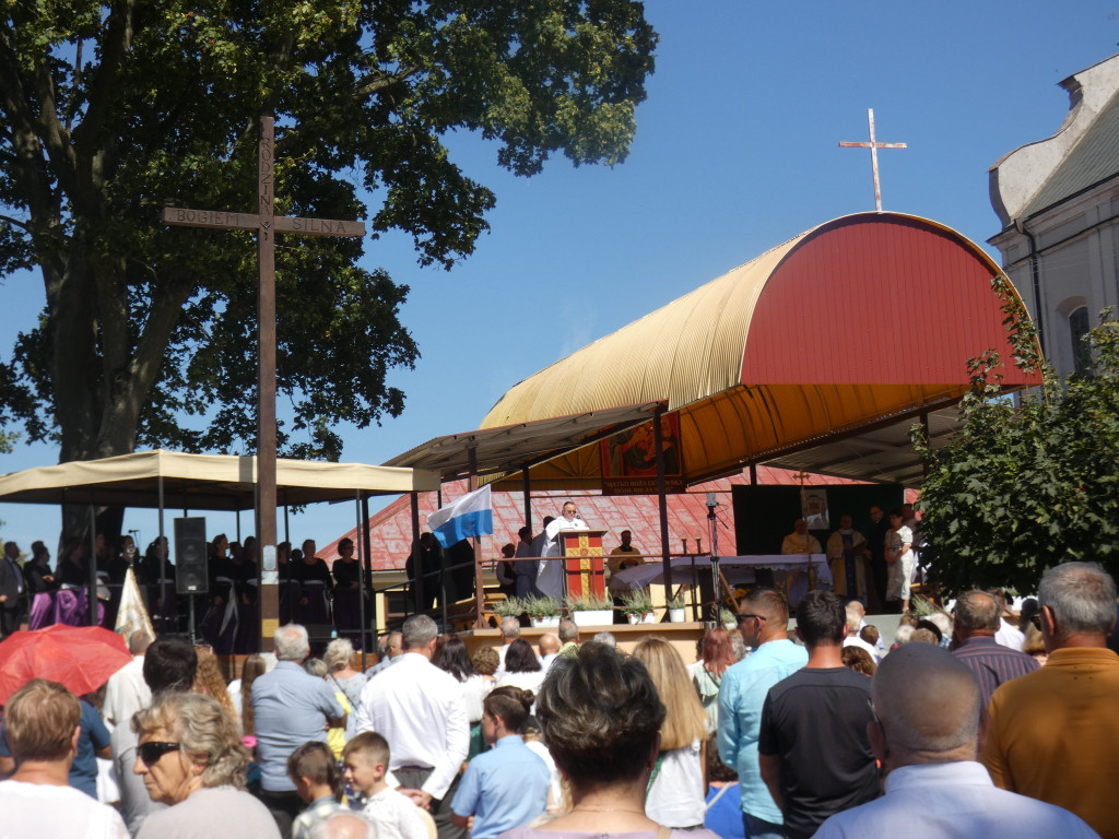 Delegacja gm. Radzyń na dożynkach diecezjalnych