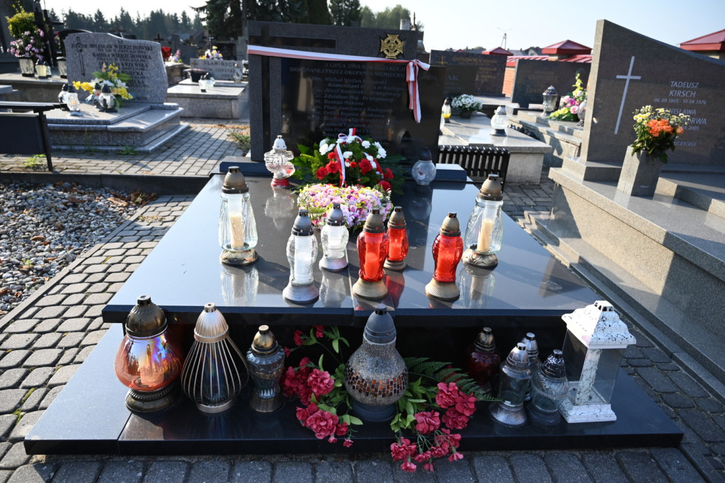 Uroczystość ku czci harcerzy zabitych w 1940 r.