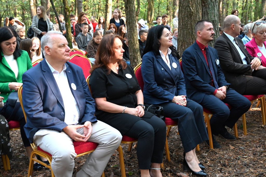 Uroczystość ku czci harcerzy zabitych w 1940 r.