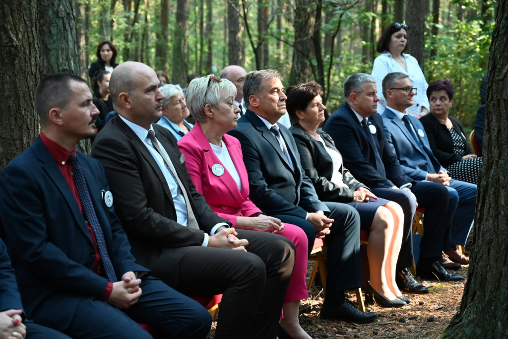 Uroczystość ku czci harcerzy zabitych w 1940 r.