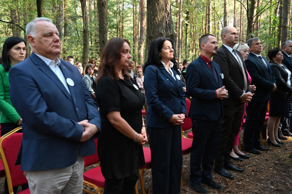 Uroczystość ku czci harcerzy zabitych w 1940 r.