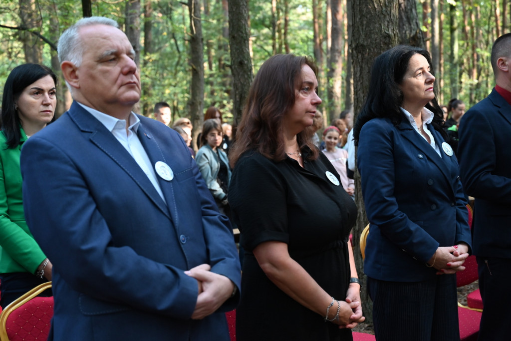 Uroczystość ku czci harcerzy zabitych w 1940 r.