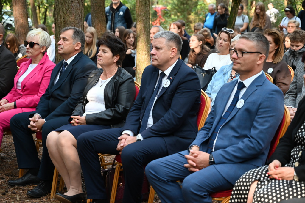 Uroczystość ku czci harcerzy zabitych w 1940 r.