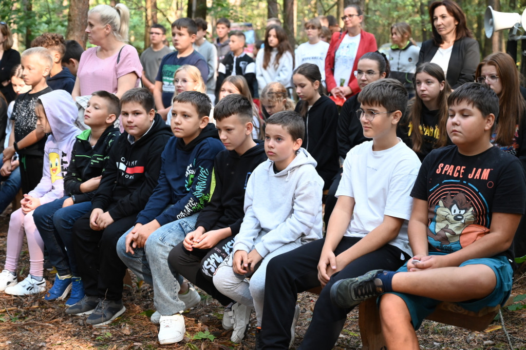 Uroczystość ku czci harcerzy zabitych w 1940 r.