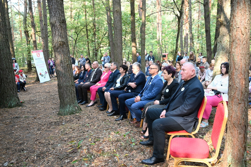 Uroczystość ku czci harcerzy zabitych w 1940 r.