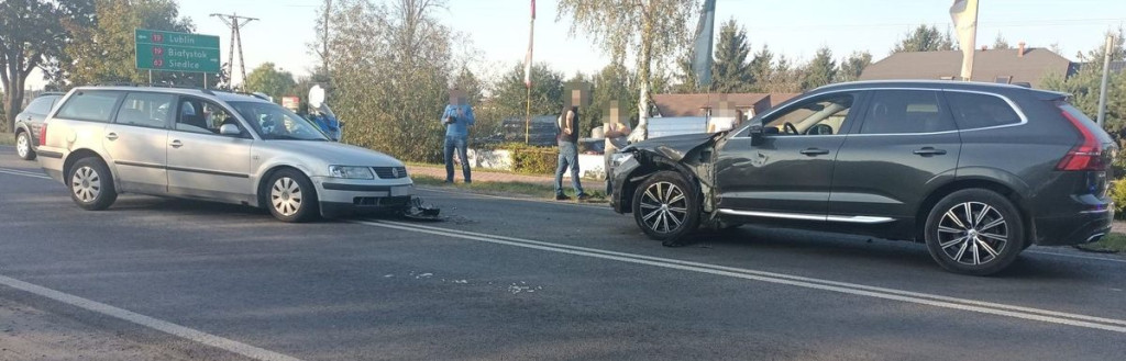 Wypadek na ul. Kleeberga przez pijanego kierowcę