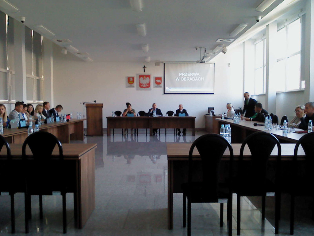 Wyróżnienie uczestników olimpiad na sesji Rady