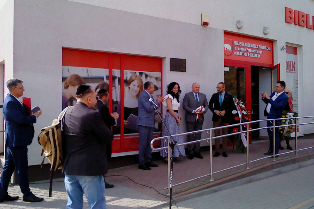 Odsłonięcie tablicy pamiątkowej na MBP