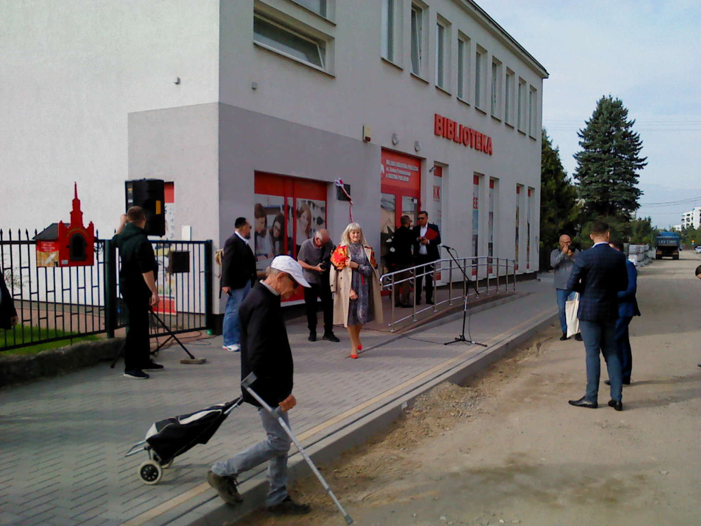 Odsłonięcie tablicy pamiątkowej na MBP