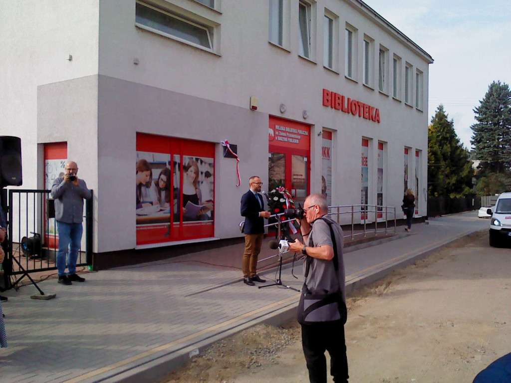 Odsłonięcie tablicy pamiątkowej na MBP