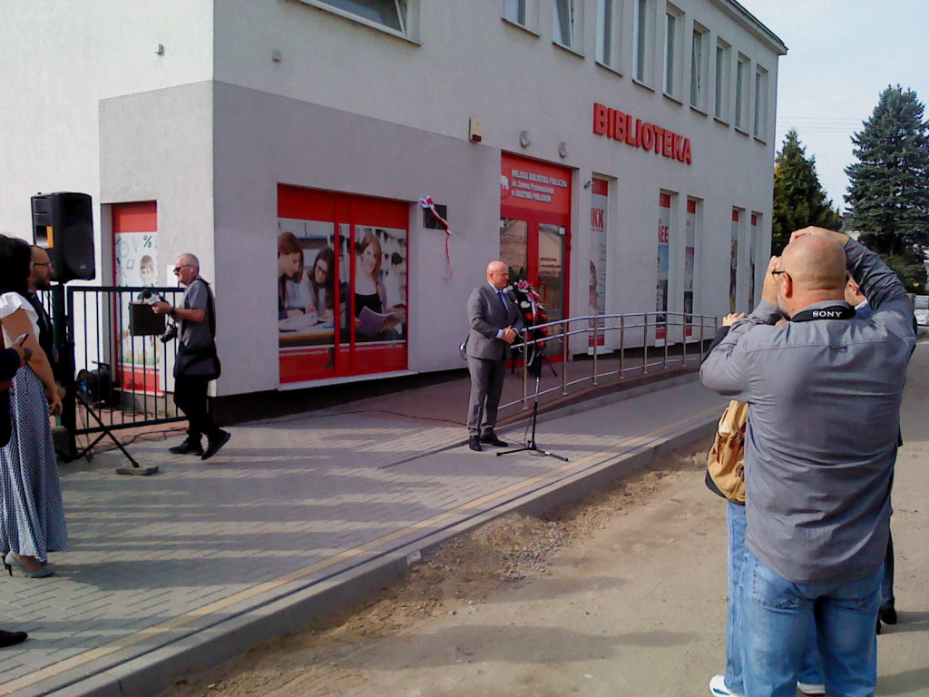 Odsłonięcie tablicy pamiątkowej na MBP