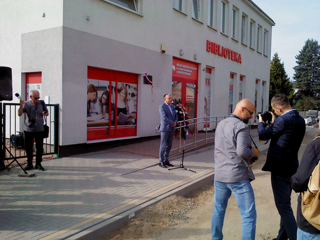 Odsłonięcie tablicy pamiątkowej na MBP