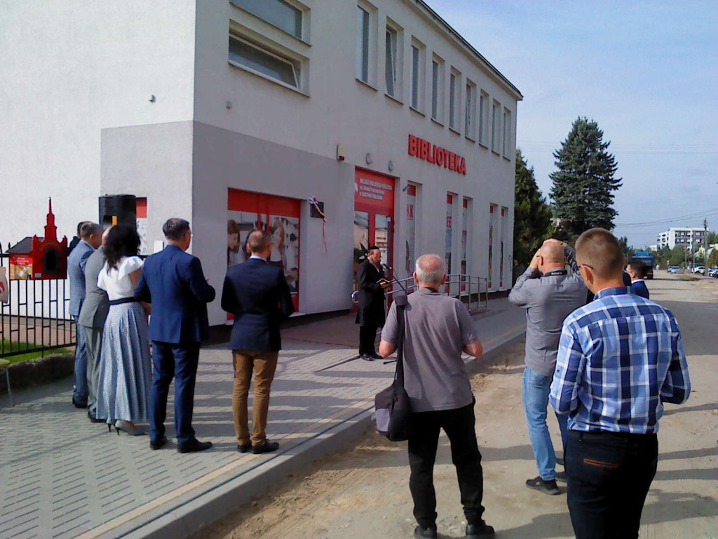 Odsłonięcie tablicy pamiątkowej na MBP