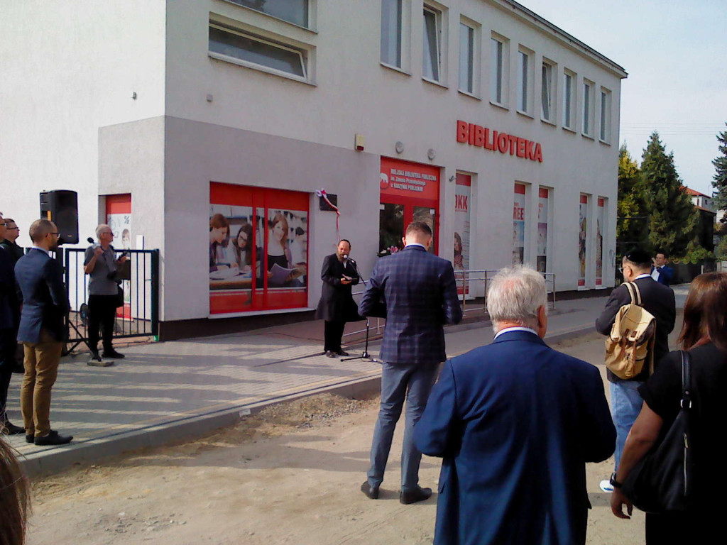 Odsłonięcie tablicy pamiątkowej na MBP