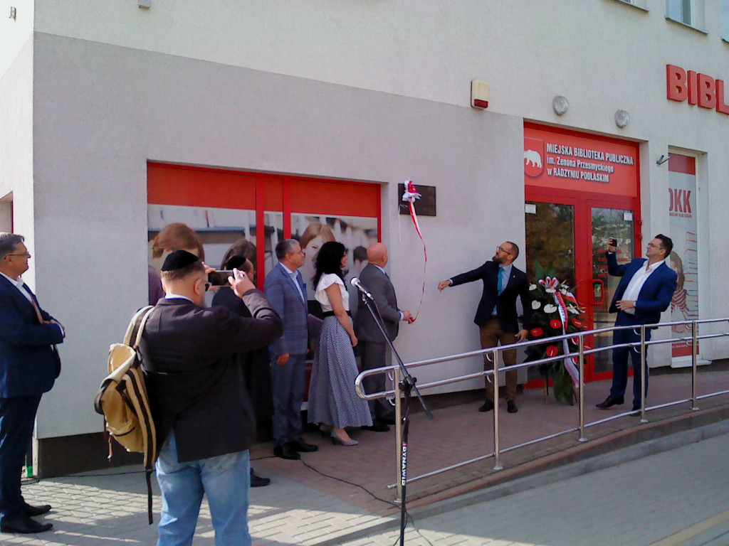 Odsłonięcie tablicy pamiątkowej na MBP