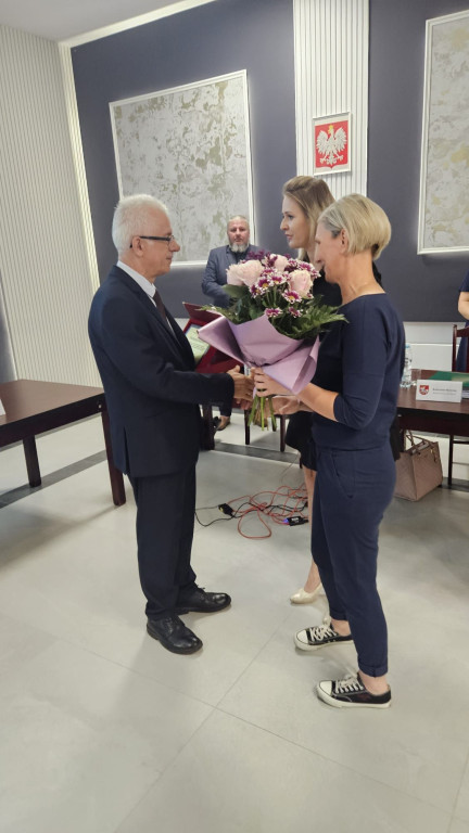 Pożegnanie sekretarza gminy Ulan-Majorat