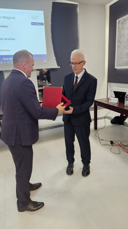 Pożegnanie sekretarza gminy Ulan-Majorat