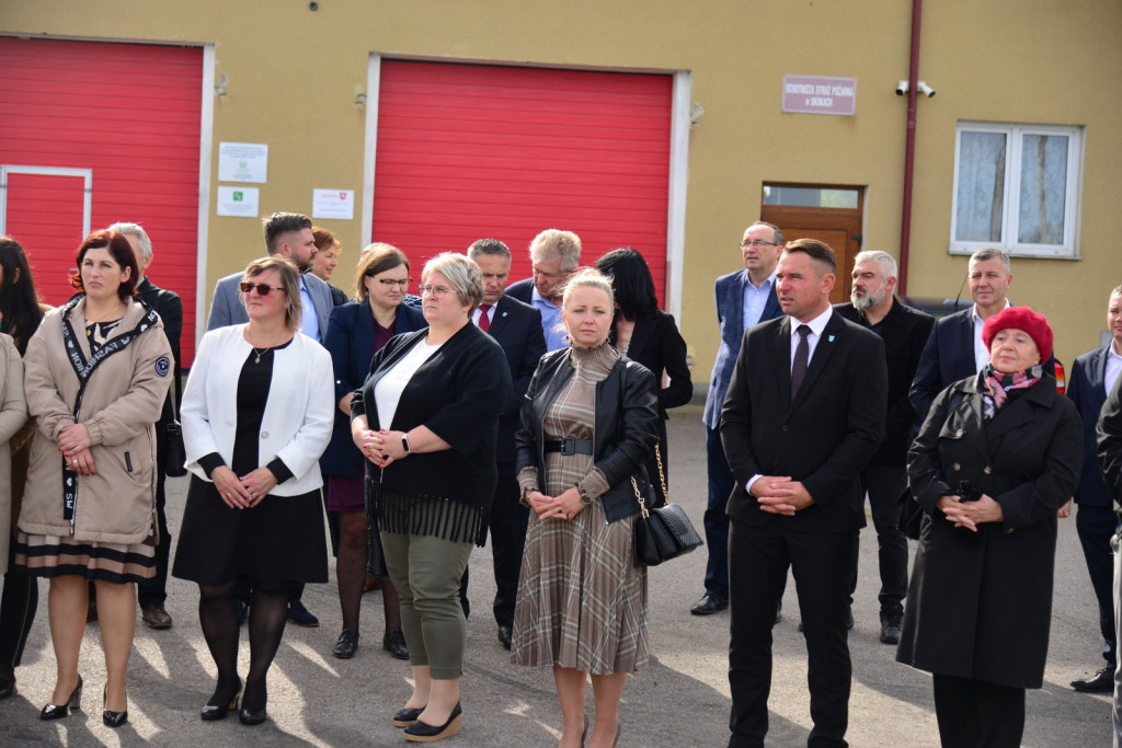 Otwarcie drogi w Skokach