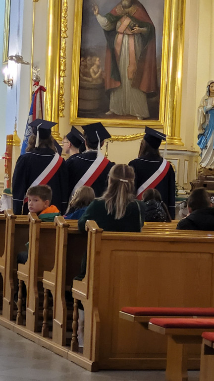 Dzień patrona w ZS w Ulanie-Majoracie