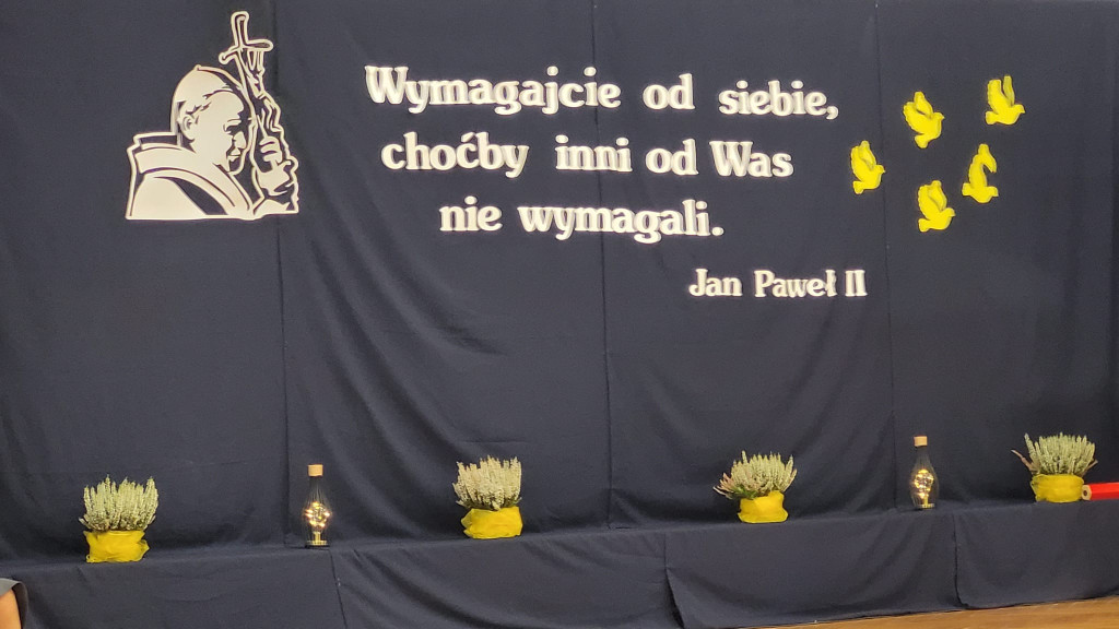 Dzień patrona w ZS w Ulanie-Majoracie