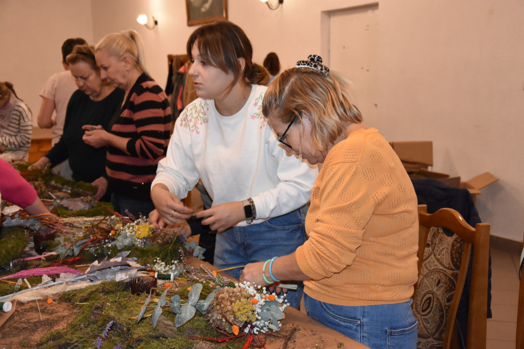 Warsztaty florystyczne w Płudach