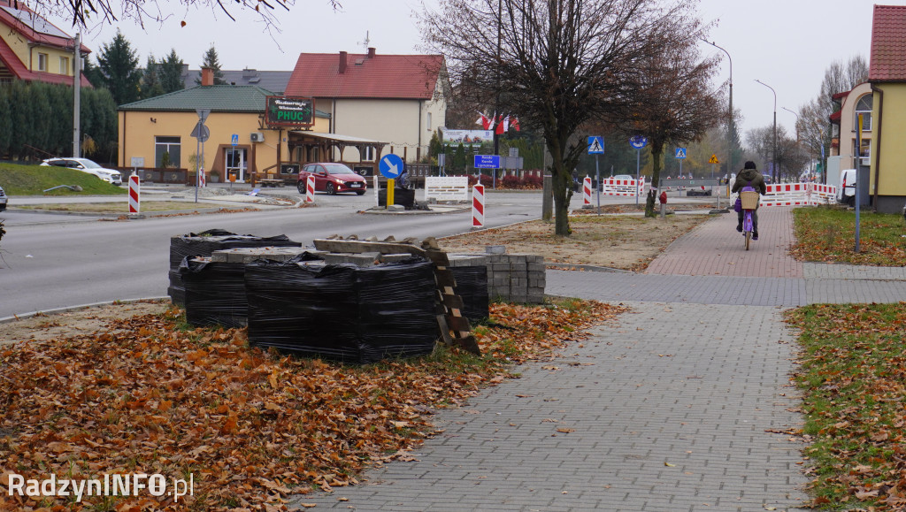 Rozkopane ulice Radzynia