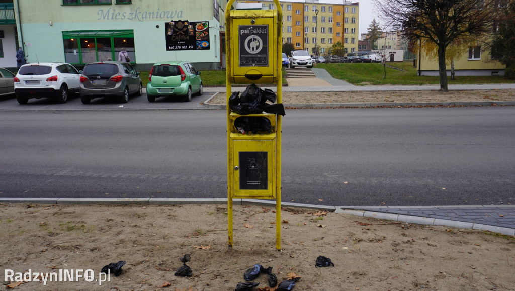 Rozkopane ulice Radzynia