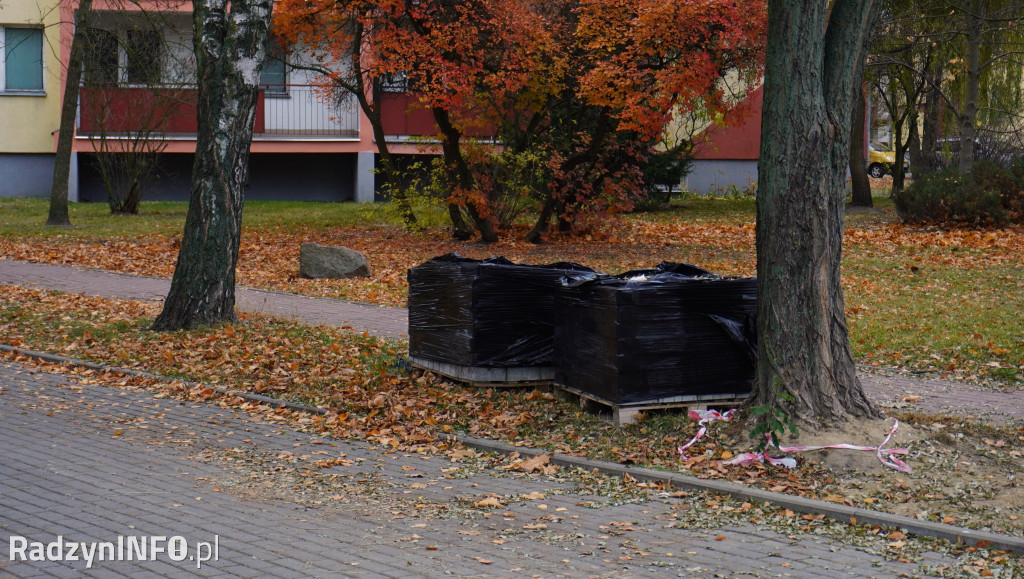 Rozkopane ulice Radzynia