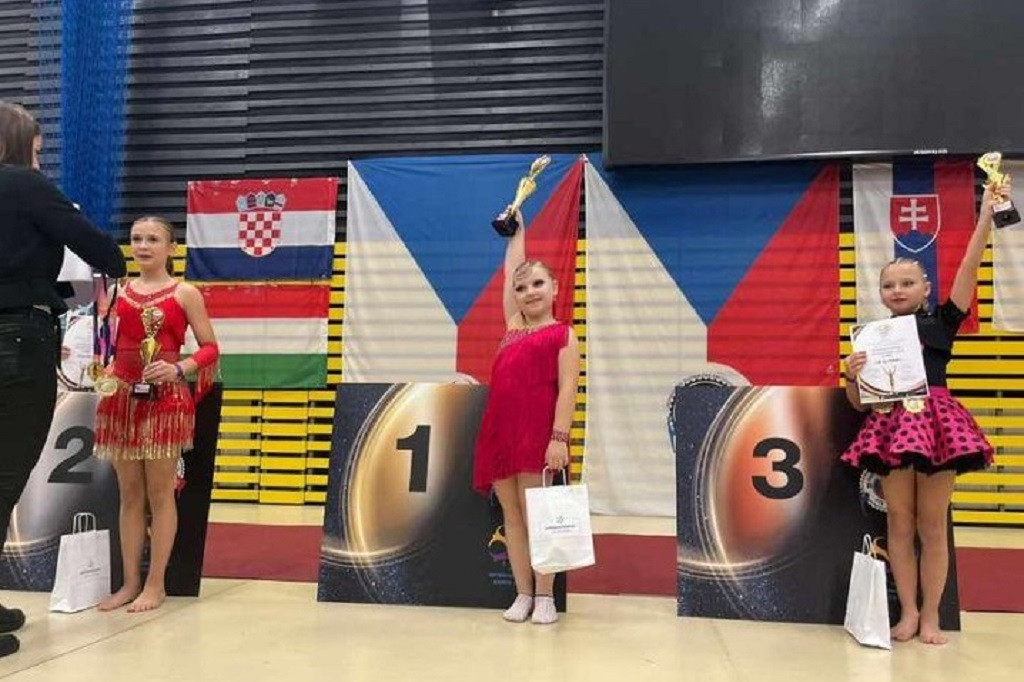 Weronika Nowicka na turnieju w Czechach