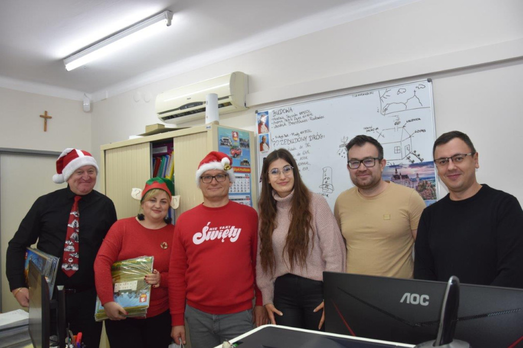 Mikołajki w Urzędzie Gminy Radzyń