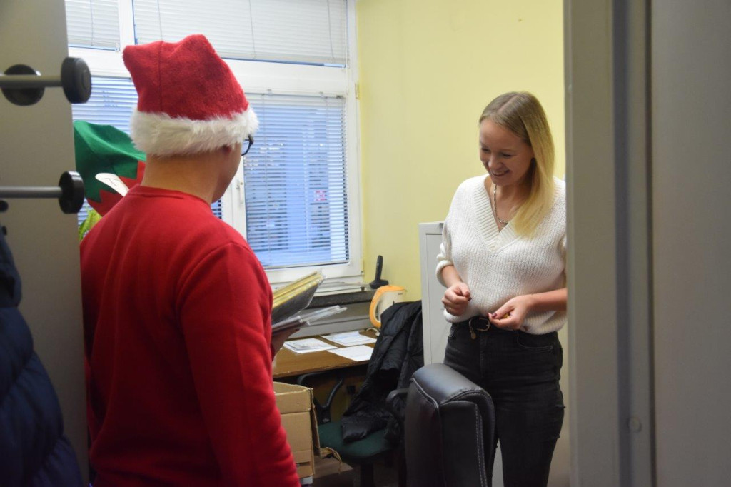 Mikołajki w Urzędzie Gminy Radzyń