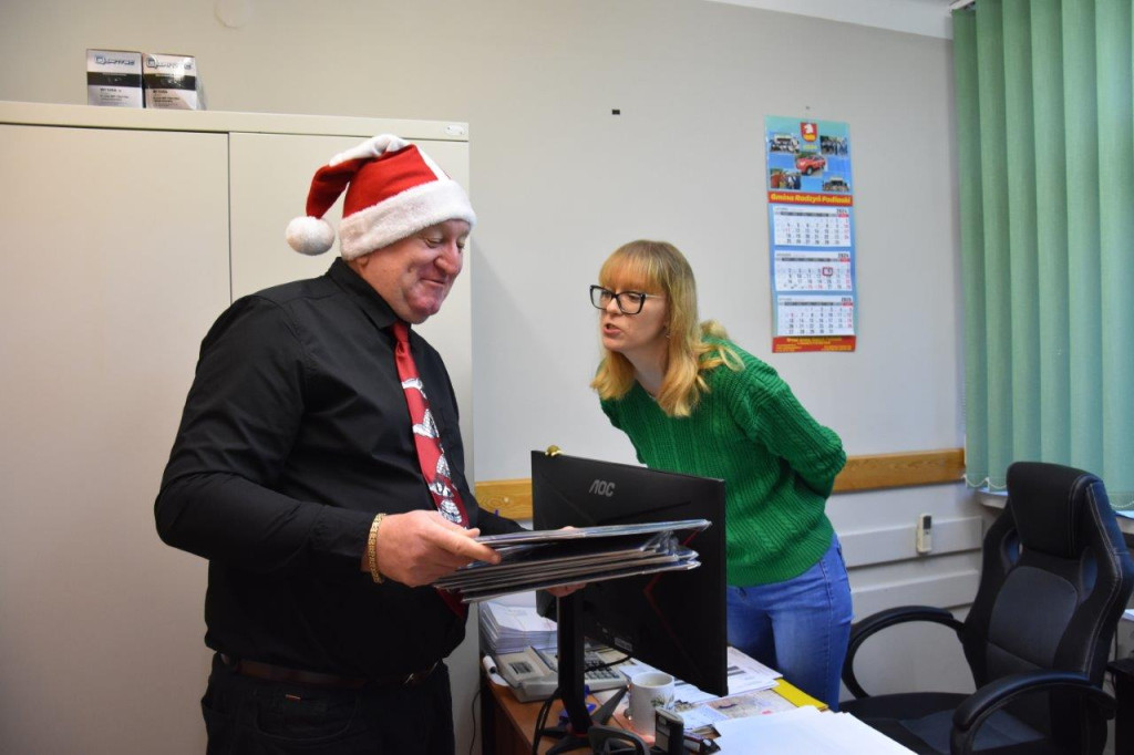 Mikołajki w Urzędzie Gminy Radzyń