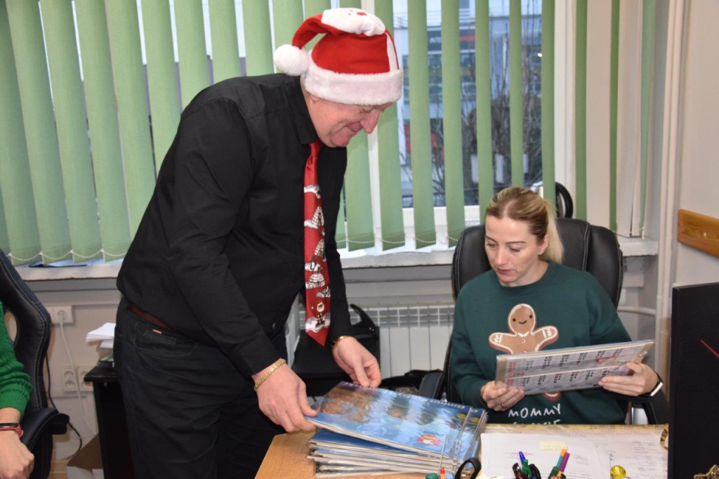 Mikołajki w Urzędzie Gminy Radzyń