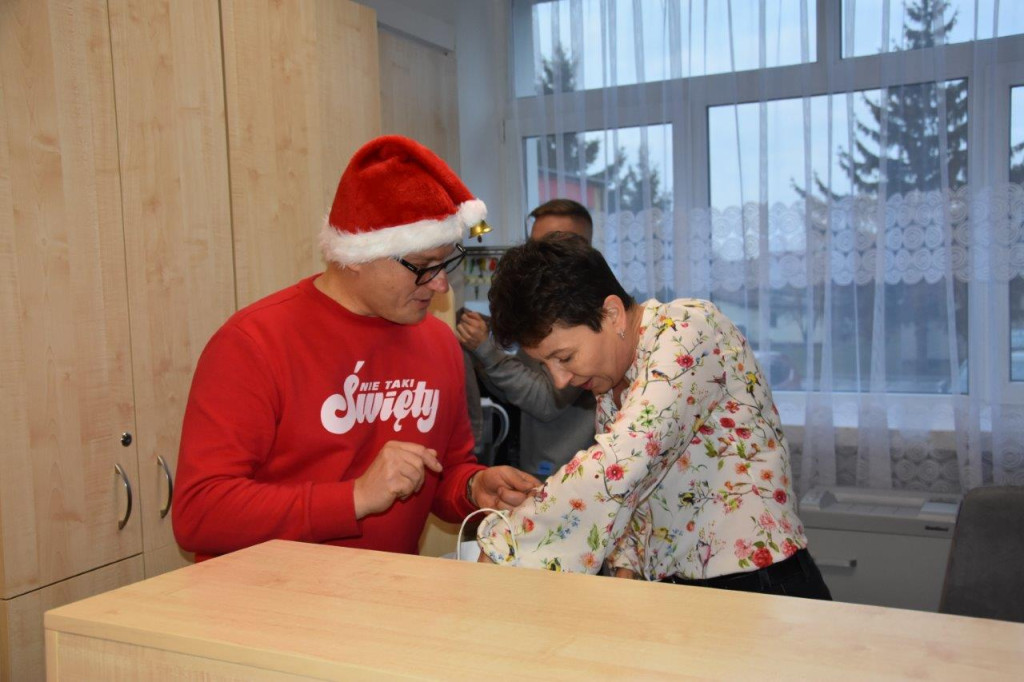 Mikołajki w Urzędzie Gminy Radzyń