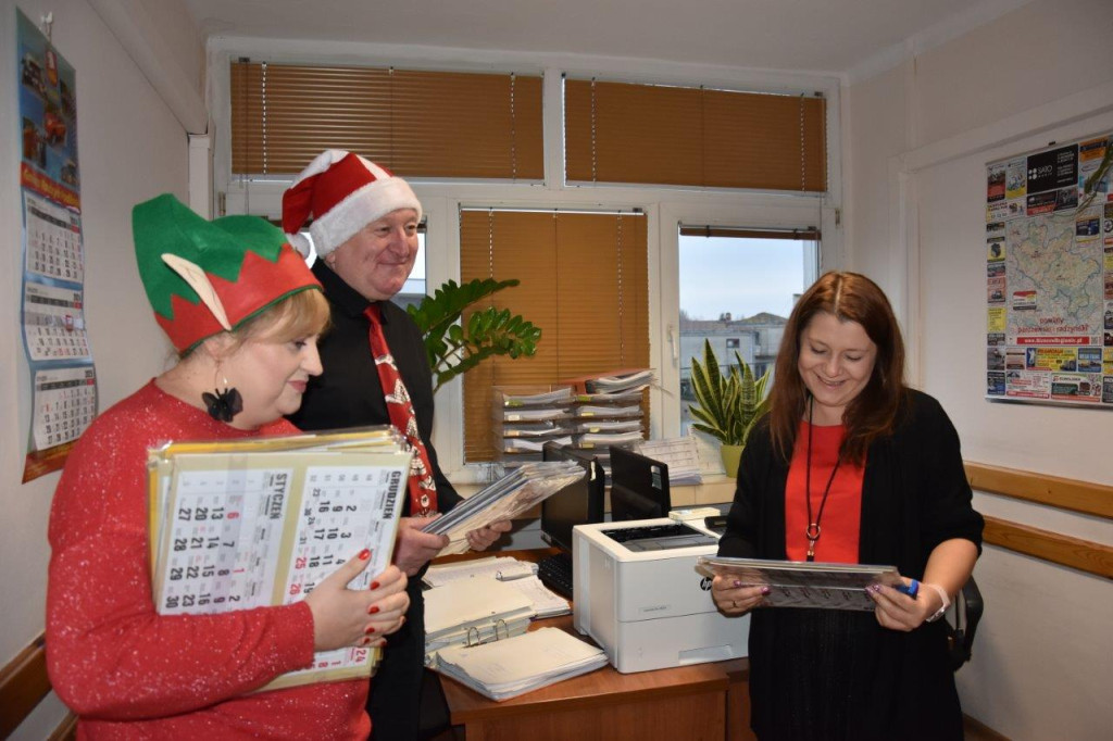 Mikołajki w Urzędzie Gminy Radzyń