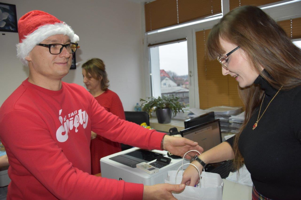 Mikołajki w Urzędzie Gminy Radzyń