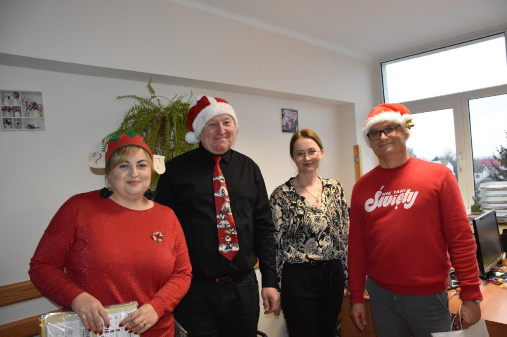 Mikołajki w Urzędzie Gminy Radzyń