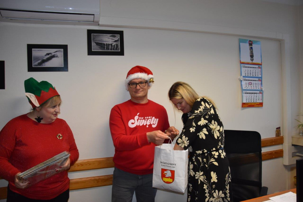 Mikołajki w Urzędzie Gminy Radzyń