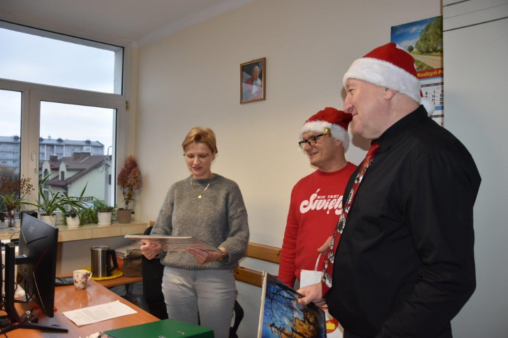 Mikołajki w Urzędzie Gminy Radzyń