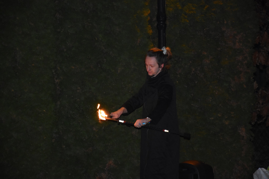 Uroczyste rozświetlenie choinki w Białej