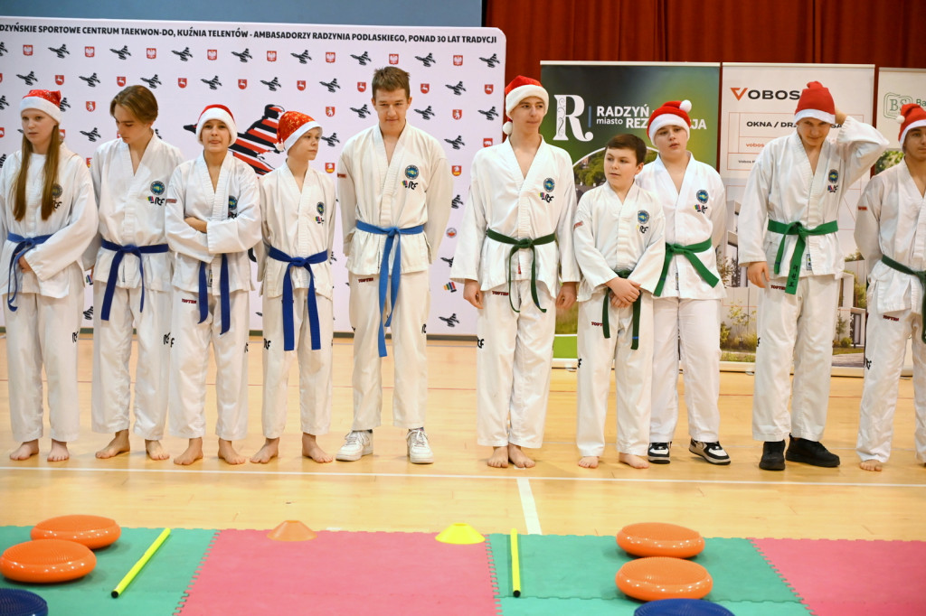 Mikołajkowy Turniej Taekwon-do w Radzyniu