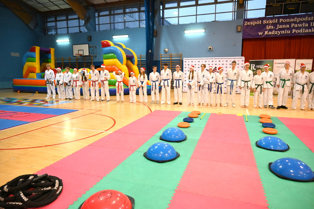 Mikołajkowy Turniej Taekwon-do w Radzyniu