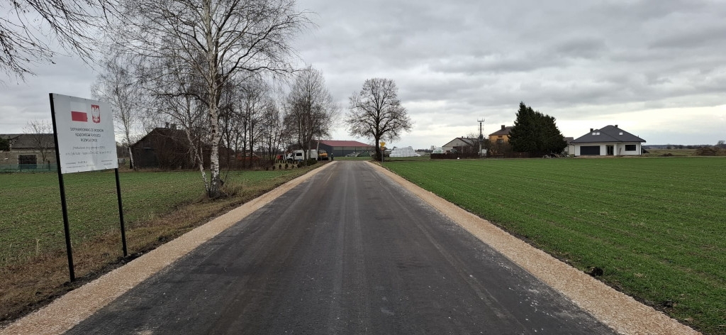 Prace na drodze Żyłki-Kępki zakończone