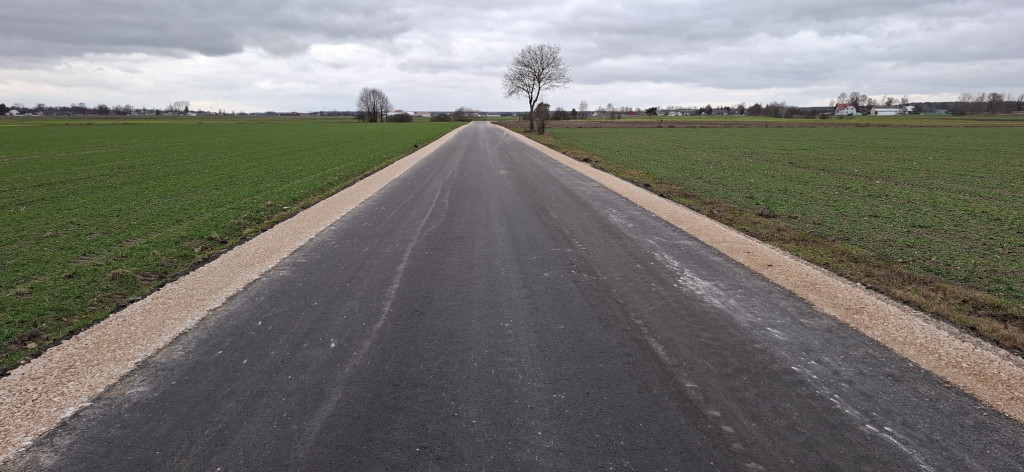 Prace na drodze Żyłki-Kępki zakończone