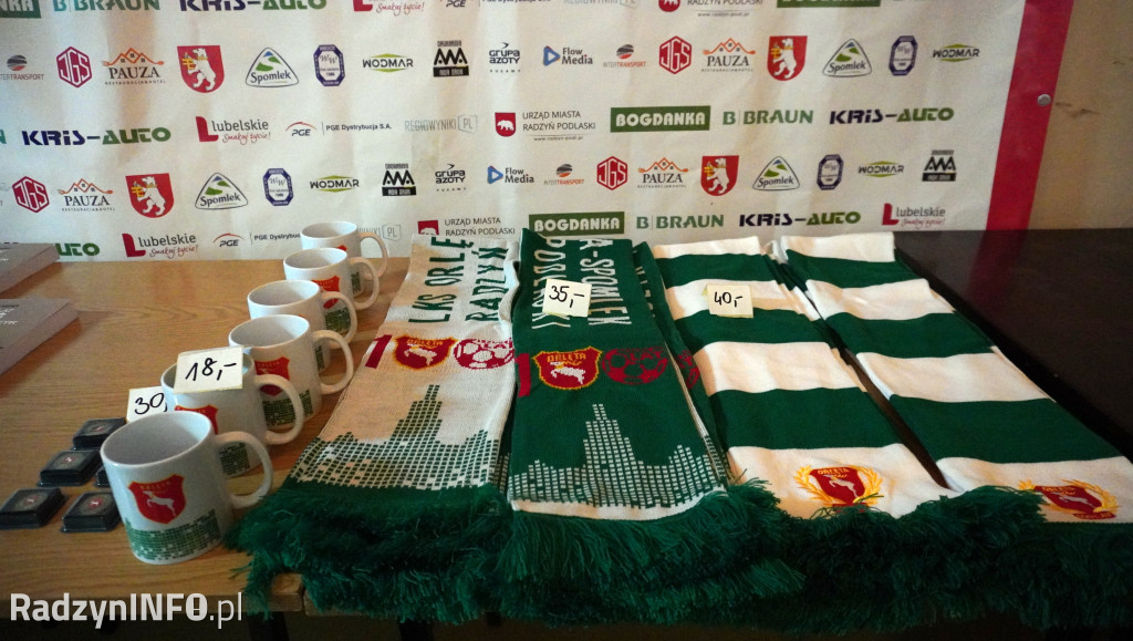 Promocja książki >>100 lat LKS Orlęta Radzyń<<