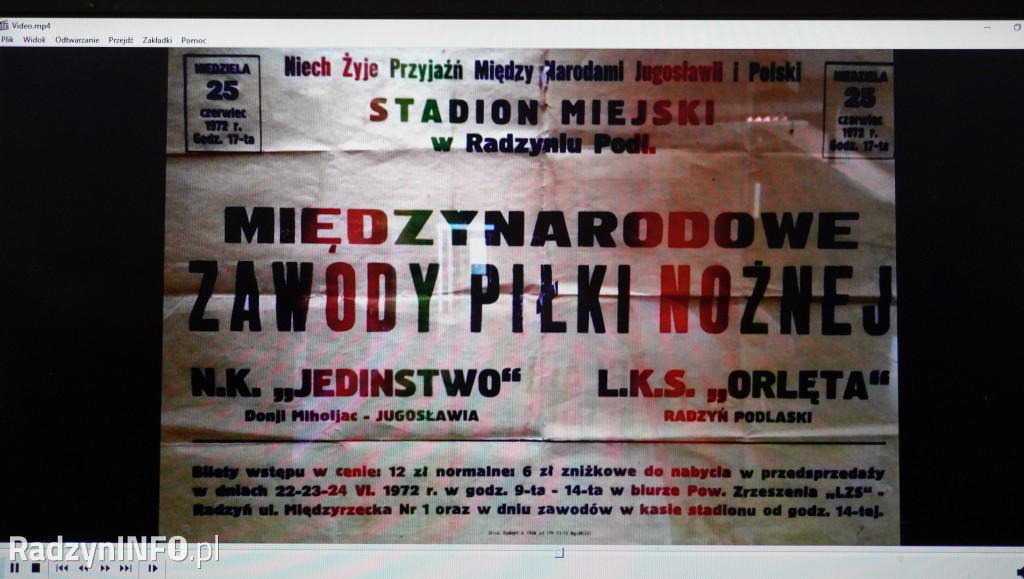 Promocja książki >>100 lat LKS Orlęta Radzyń<<
