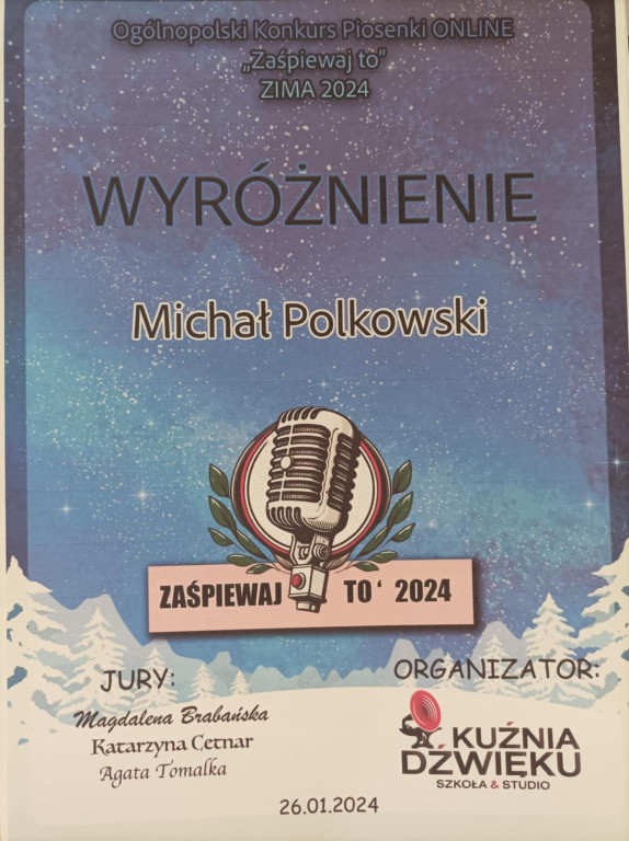 Wyróżnienia rodzeństwa Polkowskich