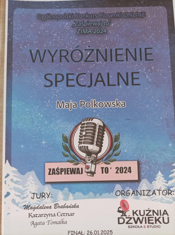 Wyróżnienia rodzeństwa Polkowskich