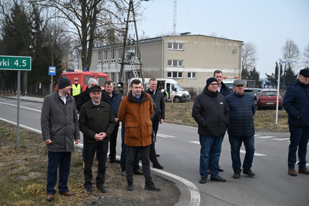 Droga Ossowa-Żulinki otwarta