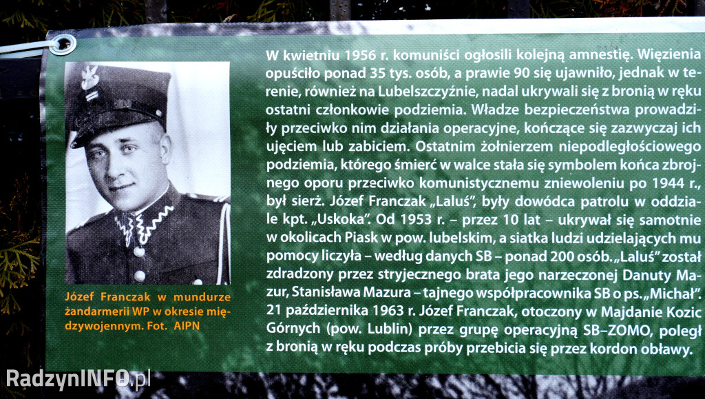 Wystawa o podziemiu niepodległościowym po 1944 r.